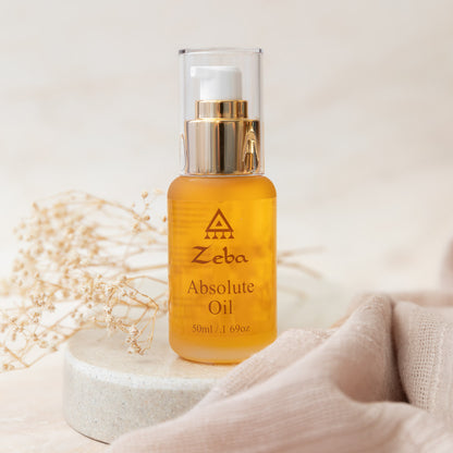Zeba Absolute Oil 100% Natural with Myrrh & Frankincense Essential Oils