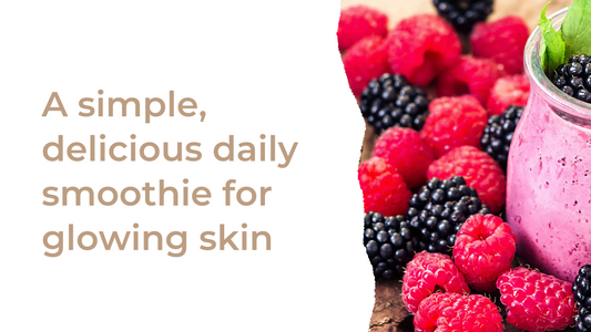 A simple, delicious daily smoothie for glowing skin